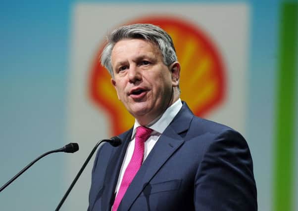 Shell chief van Beurdens pay has more than doubled. Picture Eric Piermont