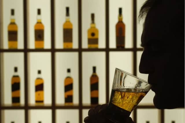 Whisky exports offset dips in other sectors, accounting for three-quarters of Scotlands total. Picture: Colin Hattersley