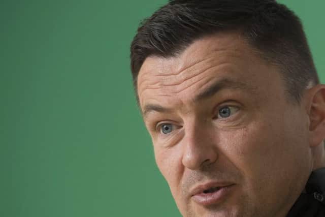 Hibernian manager Paul Heckingbottom. Picture: SNS