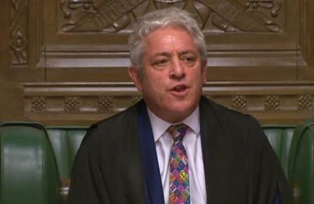 House of Commons Speaker John Bercow has thrown a spanner in the Government's Brexit plans (Picture: PA)