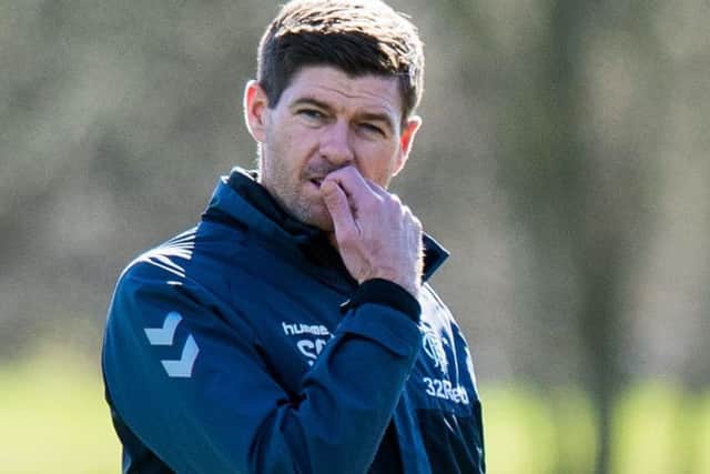 Steven Gerrard has lost three times to Aberdeen this season. Picture: SNS Group