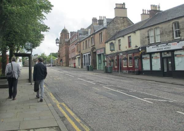Penicuik High Street.