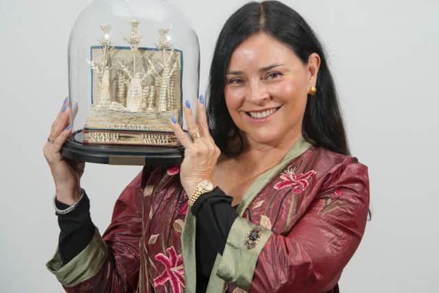 Outlander author Diana Gabaldon was recognised for services to Scottish tourism at VisitScotland's Thistle Awards this week.