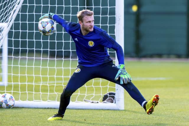 New 
Scotland goalkeeper Scott Bain. Picture: SNS