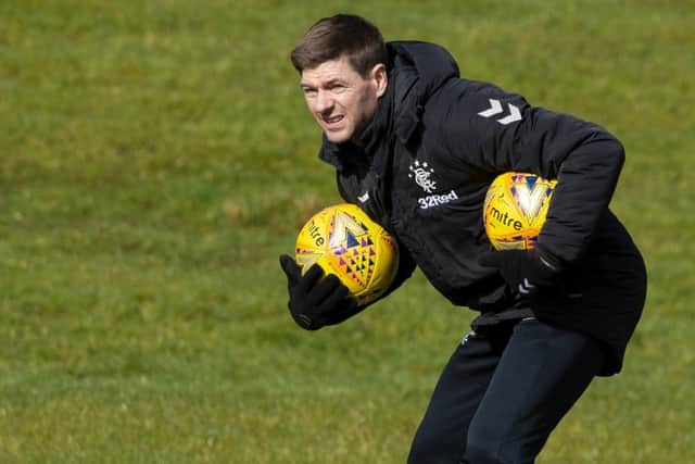 Rangers manager Steven Gerrard. Picture: Ross MacDonald/SNS