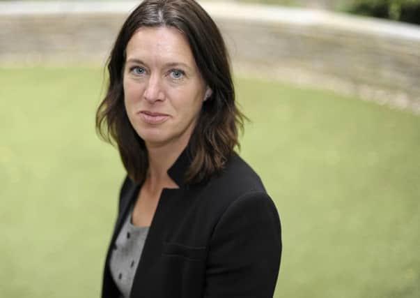 Chief Medical Officer Dr Catherine Calderwood has said the government hopes to begin collecting data on ACEs through the use of 'routine inquiry'. Photograph: Neil Hanna