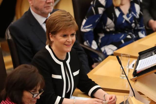 First Minister Nicola Sturgeon was among those to receive letters from angry SNP members vowing to pull support for the party over the planned tax. Picture: Andrew Milligan/PA Wire