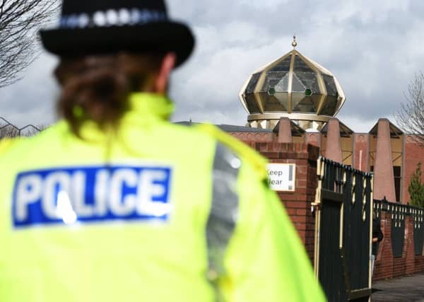 There is no specific threat but officers will be working to reassure and engage with communities of all faiths, Police Scotland said. Picture: John Devlin