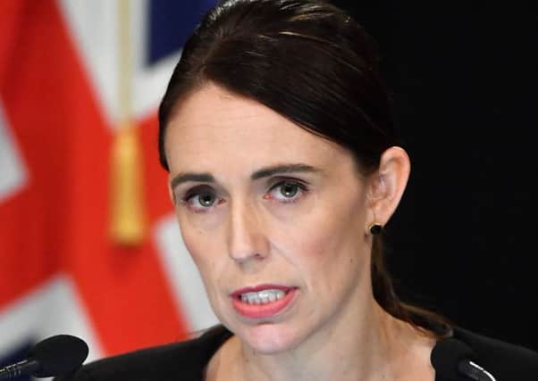 Jacinda Ardern urged countries to work together to create a 'safe and tolerant and inclusive world' (Picture: Mark Tantrum/Getty Images)