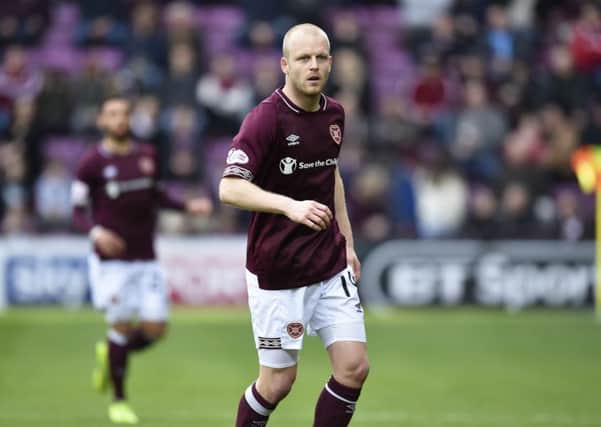 Steven Naismith has said staying at Hearts is a "really appealing option". Picture: SNS Group