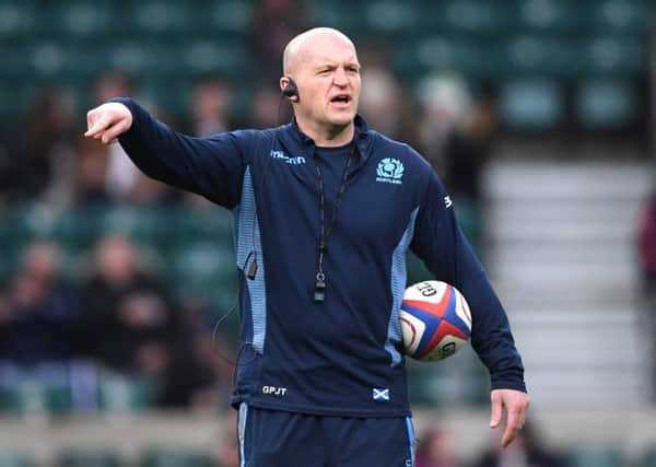 Gregor Townsend praised his players after their second-half fightback. Picture: Getty Images