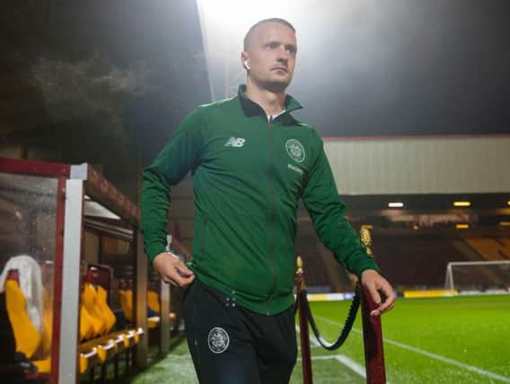 Leigh Griffiths could return soon for Celtic. Picture: SNS