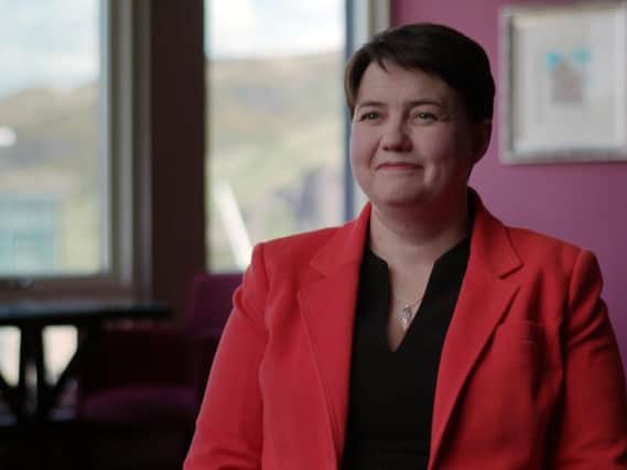 Scottish Conservative leader Ruth Davidson admits there was "panic" during the independence referendum when Yes went ahead in the polls.