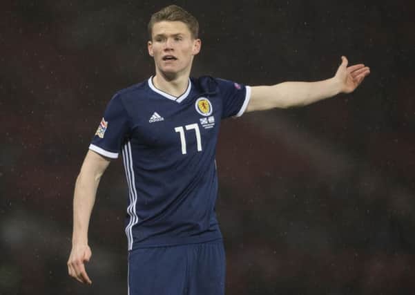 Alex McLeish agrees too much pressure was placed on Scott McTominay when he was first picked to play for Scotland. Picture: SNS.