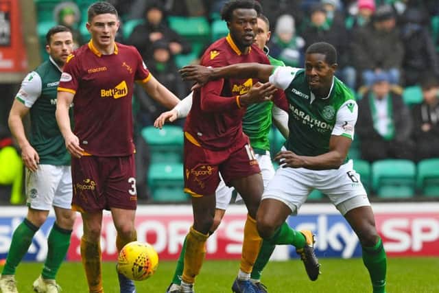 Marvin Bartley enjoys the cross-city banter of the Hibs v Hearts rivalry. Picture: SNS.