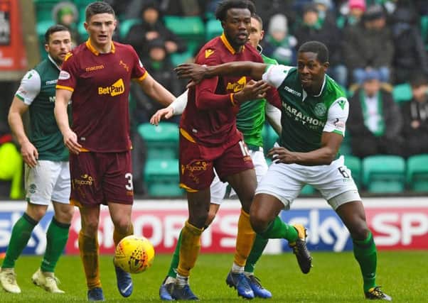 Marvin Bartley enjoys the cross-city banter of the Hibs v Hearts rivalry. Picture: SNS.