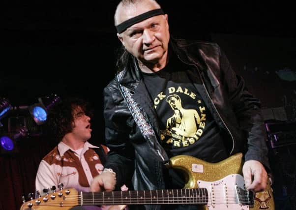 Surf guitar legend Dick Dale has died at the age of 91. Picture: AP