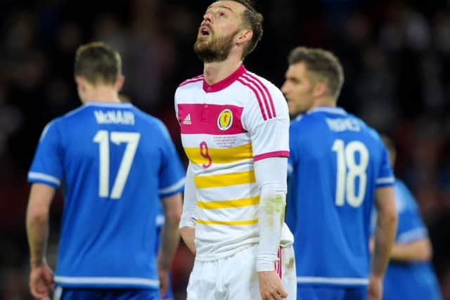 Scotland were the subject of a jib from Northern Ireland. Picture: SNS
