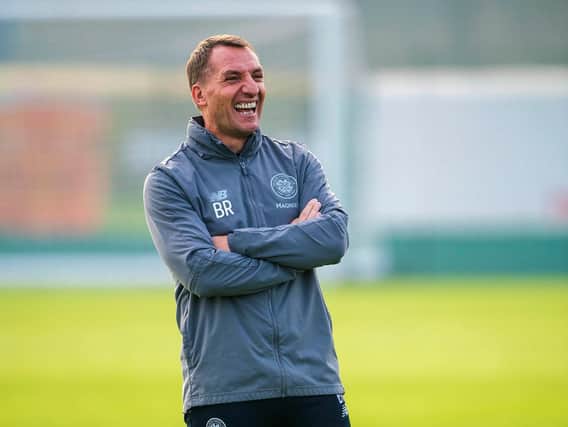 Celtic will receive a financial boost with the cash earned from Brendan Rodgers' move to Leicester City. Picture: SNS