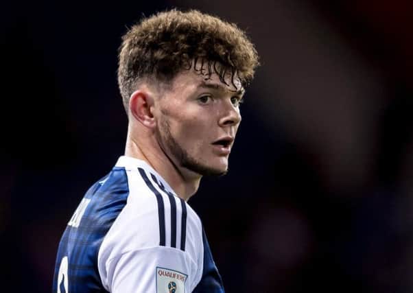 Oliver Burke is in line to lead Scotland's attack in Astana. Picture: SNS