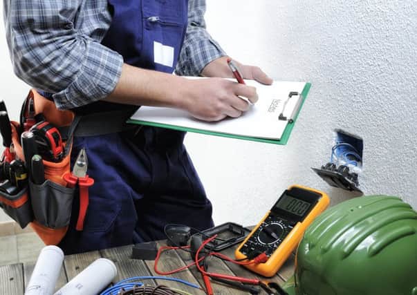 Over 100 professions are currently protected in law, but not electricians