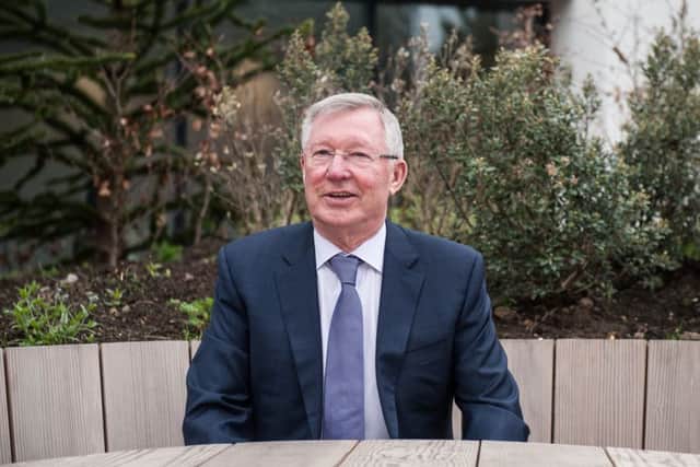 Sir Alex Ferguson is the highest-ranked Scot at number 2. Picture: John Devlin