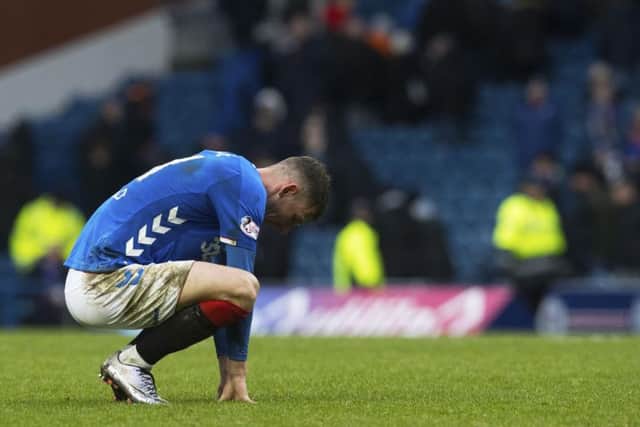 Borna Barisic: The atmosphere around Rangers is sad. Picture: SNS Group
