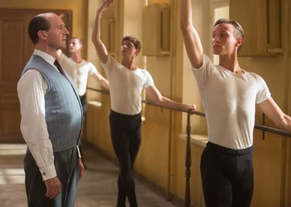 Ralph Fiennes and Oleg Ivenko in The White Crow