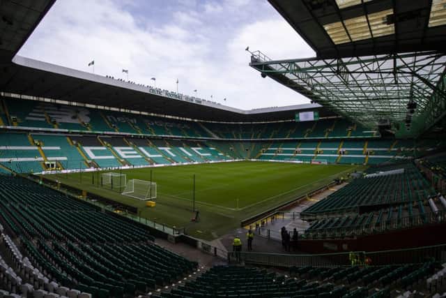 A general view of Celtic Park. Picture: SNS Group
