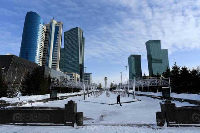 A general view of downtown Astana / Nursultan in Kazakhstan. Picture: AFP/Getty Images