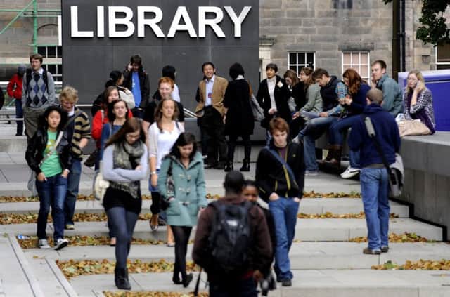 The Scottish Government insisted the higher education sector north of the Border remained world leading. Picture: Jane Barlow