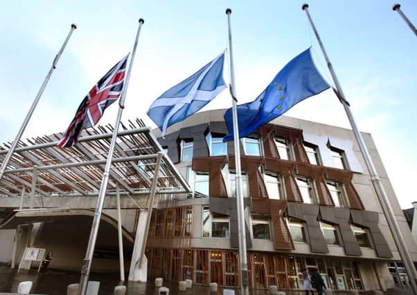 Brexit is predicted to hamper the Scottish economy. Picture: Andrew Milligan/PA Wire