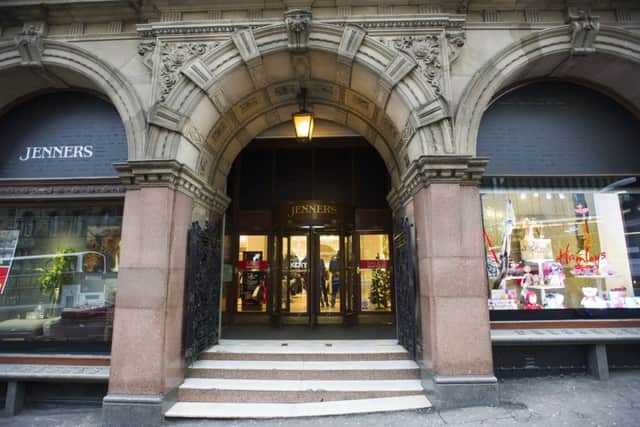 Recent high-profile deals involving private investors flagged by the Knight Frank report have included Jenners on Edinburghs Princes Street. Picture: Ian Rutherford