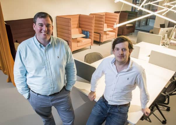 Boundary co-founders Robin Knox (left) and Paul Walton say the market is ripe for disruption. Picture: Chris Watt