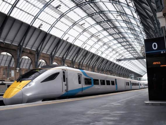 FirstGroup's new Hitachi AT300 train. Picture: FirstGroup