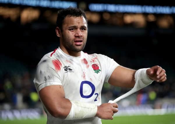 Billy Vunipola featured against Scotland in the epic 38-38 draw. Picture: PA