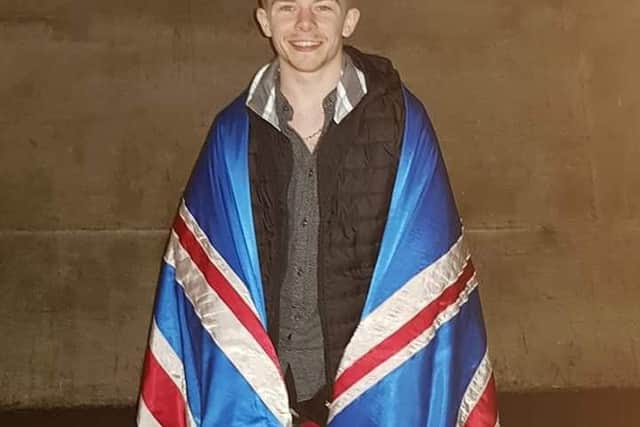PJ Hallam was awarded a qualifying score for the competition just last month.