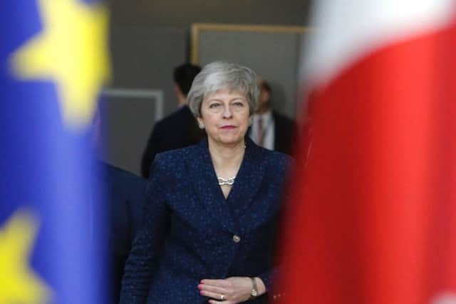 Theresa May has been in discussion with the EU over a delay to Brexit. Picture: Aris Oikonomou/AFP/Getty Images