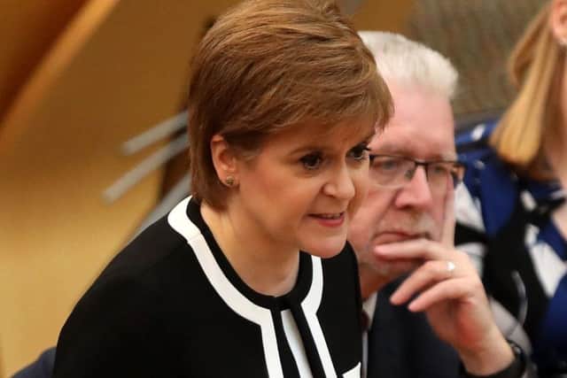 First Minister Nicola Sturgeon has slammed ScotRail over its recent performance. Picture: Andrew Milligan/PA Wire