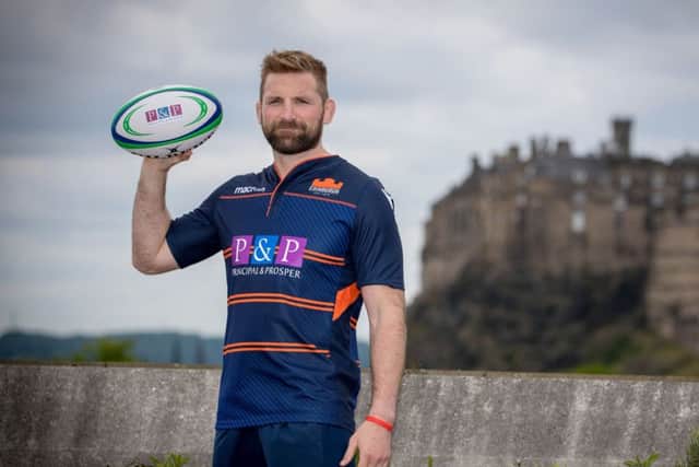 John Barclay is fit again after long-term injury and will line up for Edinburgh against Leinster tonight. Picture: SNS.