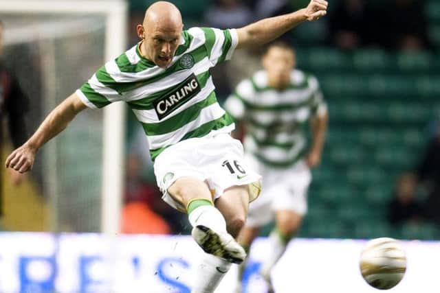 Thomas Gravesen in action for Celtic. Picture: SNS