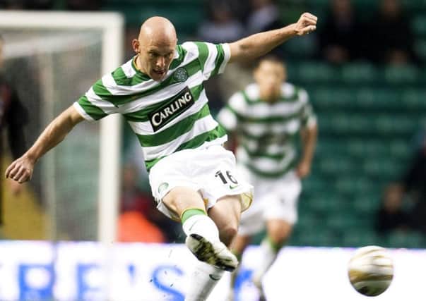 Thomas Gravesen in action for Celtic. Picture: SNS