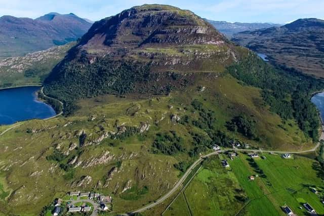 The huge mound is teeming with wildlife including sea eagles, golden eagles, red squirrel, pine marten, otter and the UKs smallest dragonfly. 
Picture: Steve Carter / SWNS