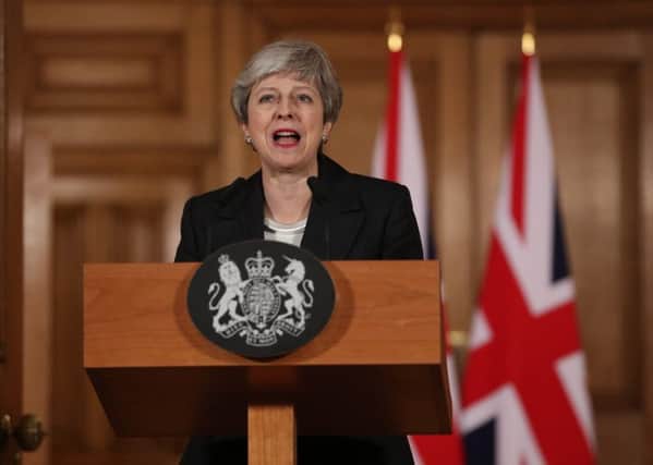 Theresa May's big speech on the Brexit impasse was the last straw for many in her own party (Picture: Jonathan Brady - WPA Pool/Getty Images)