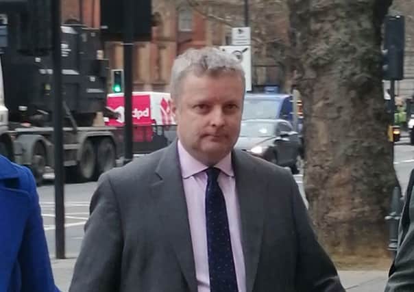 Tory MP Christopher Davies arrives at Westminster Magistrates' Court, in London. Picture:  Alfred Collyer/PA Wire