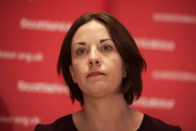 Former Scottish Labour leader Kezia Dugdale made the accusation