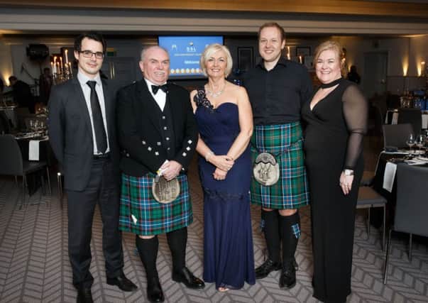 DSL Business Finance representatives with VeryConnect staff at Glasgow's Grand Central Hotel. Picture: Robert Perry