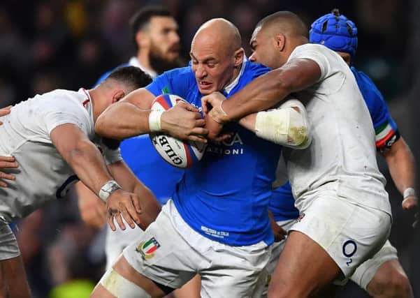 Sergio Parisse, the greatest Six Nations No 8, will be missed if he bows out. Picture: AFP/Getty.
