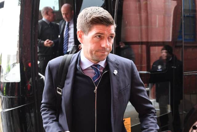 Steven Gerrard takes his Rangers team to Celtic Park in their next Premiership fixture. Picture: Craig Williamson/SNS