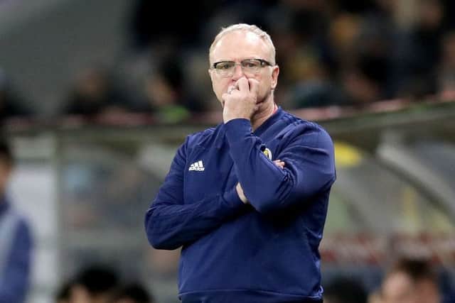 Scotland manager Alex McLeish. Picture: Adam Davy/PA Wire.